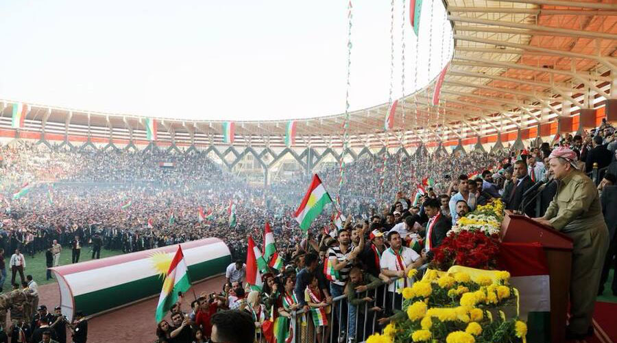 سەرۆک بارزانی:"ئەوەی ئەمڕۆ دەچێندرێ، سبەی دەدورێتەوە".