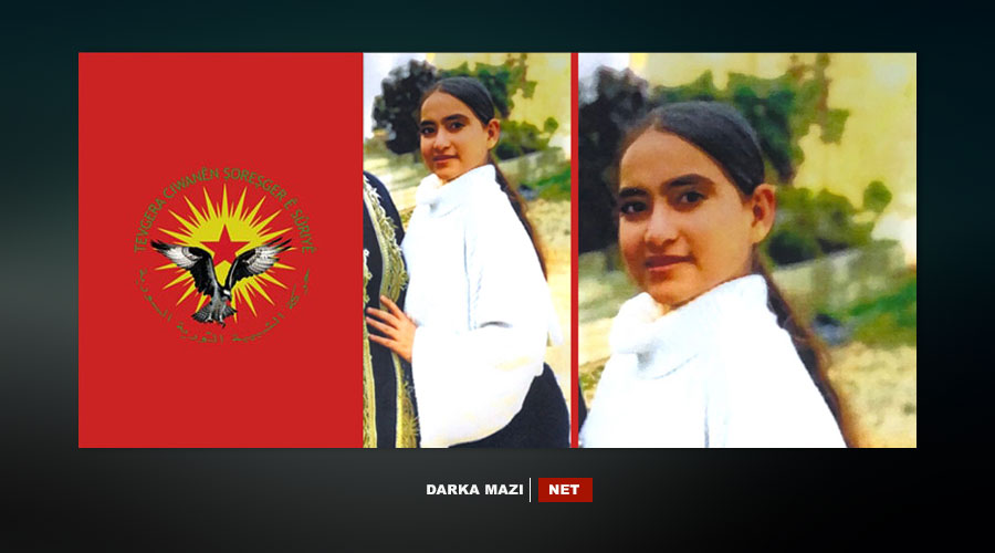 چەتەکانی “جوانێن شۆرەشگەر”ی پەکەکە، کیژۆڵەیەکی 14 ساڵانیان لە کۆبانێ ڕفاند