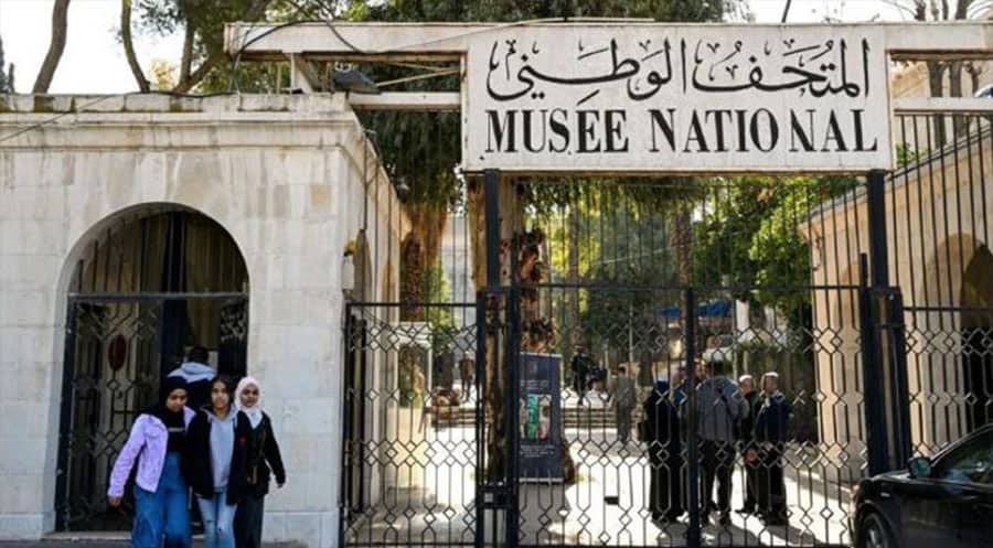 شەش پەیکەری زێڕینی کۆن لە مۆزەخانەی نیشتیمانی سووریا لە دیمەشق دزران