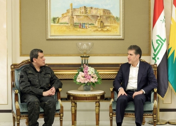 نێچیرڤان بارزانی و مەزڵووم عەبدی کۆبوونەوە