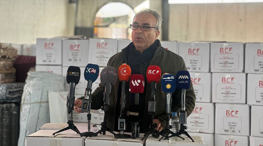 سەرۆکی دەزگای خێرخوازیی بارزانی: ئێمە لە هەموو بارودۆخێکدا لەپاڵ گەلەکەمان لە ڕۆژئاڤای کوردستاندا دەبین