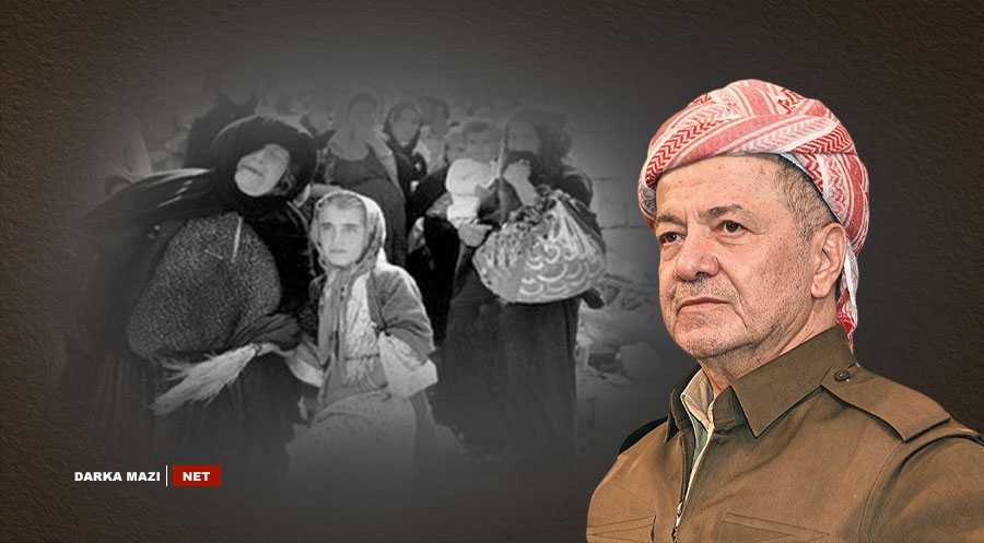سەرۆک بارزانی: كۆمەڵكوژیی زێوە نەیتوانی ئیرادەی گەلی كوردستان بشکێنێ