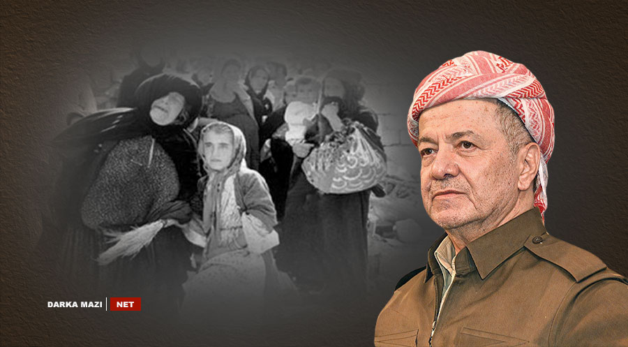 سەرۆک بارزانی: كۆمەڵكوژیی زێوە نەیتوانی ئیرادەی گەلی كوردستان بشکێنێ