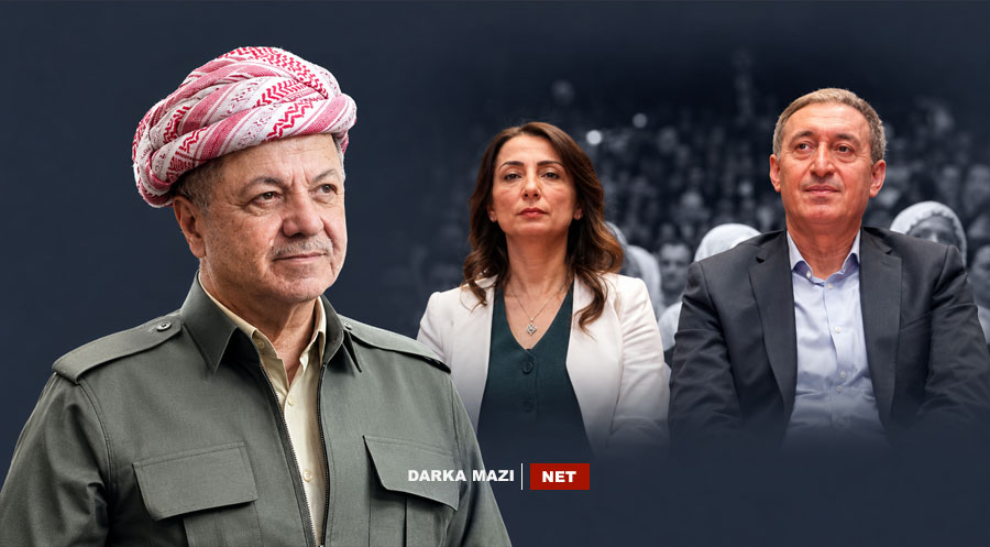 هاوسەرۆکانی دەم پارتی سەرەخۆشی لە سەرۆک بارزانی دەکەن